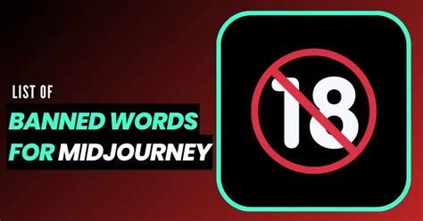 We ban words if we have to. . Midjourney banned words